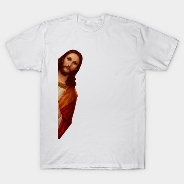 Hi I'm jesus T-Shirt by ghjura